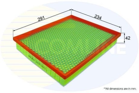 - Фільтр повітря (аналогWA9401/LX1826) COMLINE EAF488