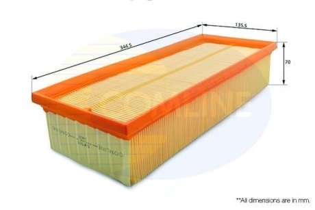 - Фільтр повітря (аналогWA6781/LX1211) COMLINE EAF501