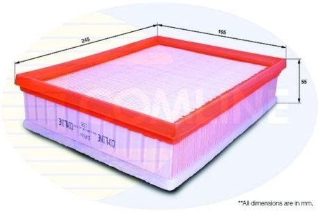 Фільтр повітря (аналог WA9593) COMLINE EAF694