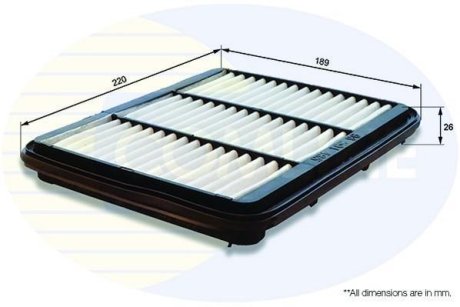 Фільтр повітря (аналог WA9639) COMLINE EAF703