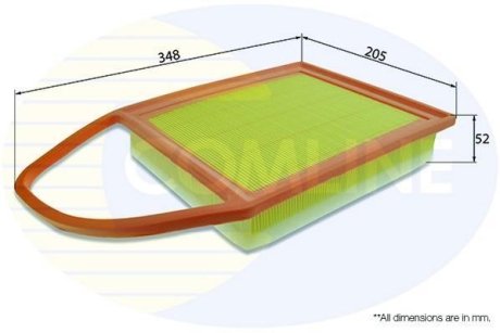 - Фільтр повітря (аналогWA9663/LX2995) COMLINE EAF773