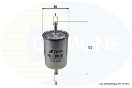 - Фільтр палива (аналогWF8033) COMLINE EFF004