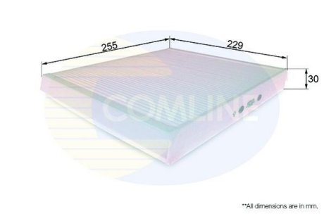 - Фільтр салону (аналогWP6918/LA74) COMLINE EKF123