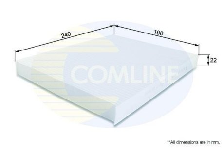 - Фільтр салону (аналогWP9360/LAK463) COMLINE EKF151