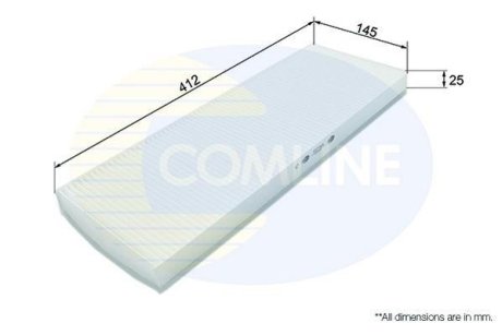 - Фільтр салону (аналогWP6818/LA49) COMLINE EKF166