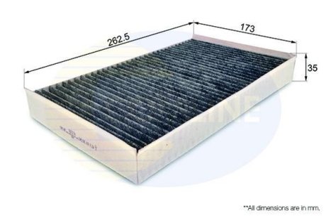 - Фільтр салону (аналогWP2037/LAK684) COMLINE EKF297A