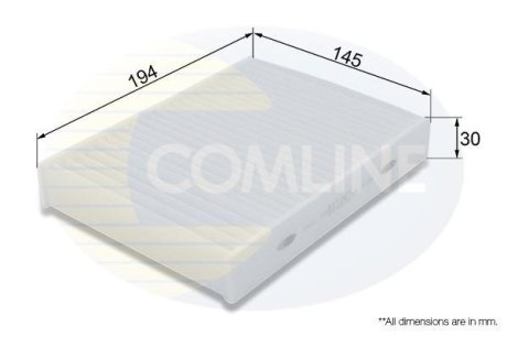 - Фільтр салону (аналогWP2132) COMLINE EKF404