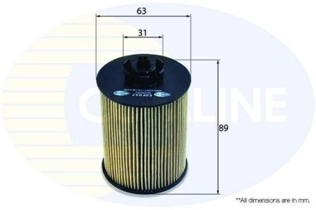 - Фільтр оливи (аналогWL7232/OX173/2D) COMLINE EOF032