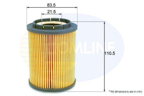 - Фільтр оливи (аналогWL7007/OX160D) COMLINE EOF043