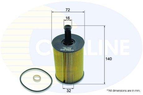 - Фільтр оливи (аналогWL7296/OX188D) COMLINE EOF087