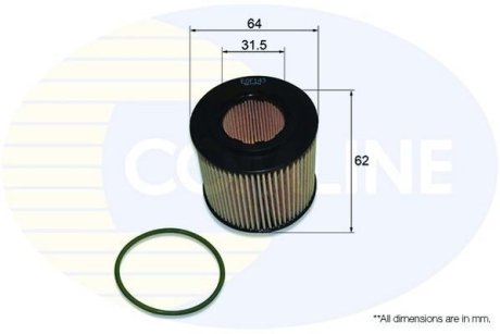 - Фільтр оливи (аналогWL7318/OX360D) COMLINE EOF143