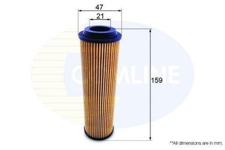 - Фільтр оливи (аналогWL7322/OX183/1D) COMLINE EOF168