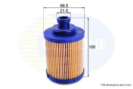 - Фільтр оливи (аналогWL7429/OX418D) COMLINE EOF192