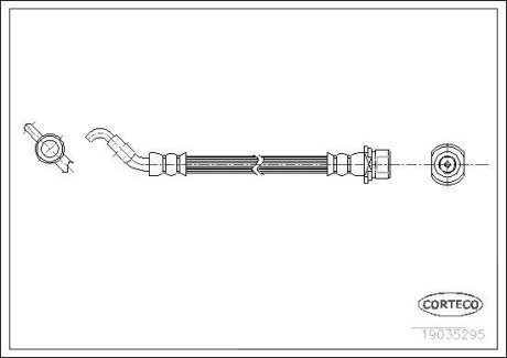 Деталь CORTECO 19035295