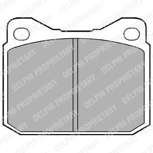 VW гальмів.колодки передн.LT28-55 75- Delphi LP117