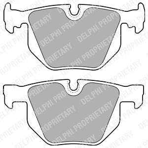 BMW гальмівні колодки задн.7 E65 01-,E53 X5 02- Delphi LP1834
