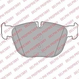 BMW гальмівні колодки передн.X5 E70 07-,F15,85 13-,X 6 E71 08-,F16,86 14- Delphi LP2090