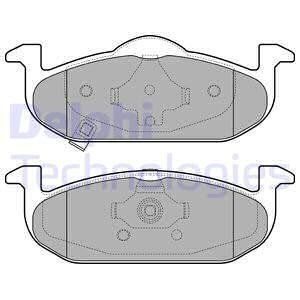 Тормозные колодки дисковые Delphi LP2695