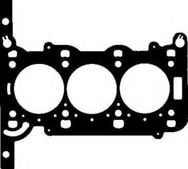 OPEL прокладка гбц 0,52 мм CORSA D 1.0 06- ELRING 493151