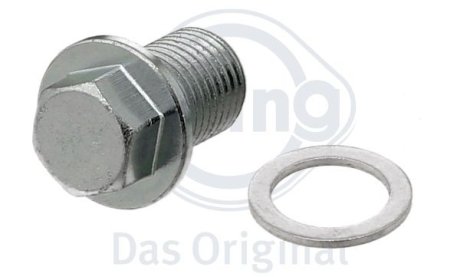 NISSAN Пробка оливного піддона + шайба PIXO (UA0) 1.0 09-, SUZUKI, OPEL, FIAT ELRING 878940