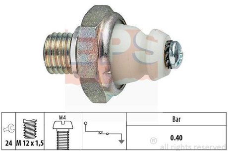 DB датчик тиск. мастила 0,4bar OM602 210-410 EPS 1800098