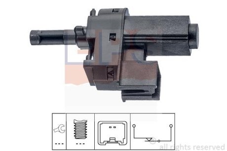 FORD вимикач STOP-сигналів B/C/S-Max, Fiesta, Focus, Mondeo, Kuga, 02- EPS 1810221