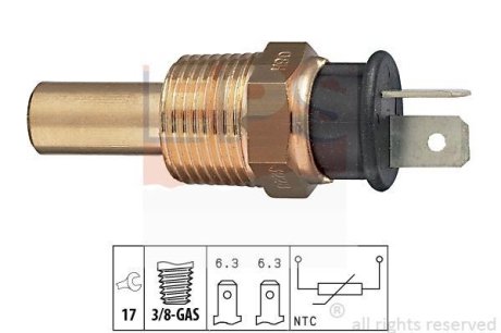 HYUNDAI датчик температури води Lantra,Mitsubishi Lancer,Galant EPS 1830228