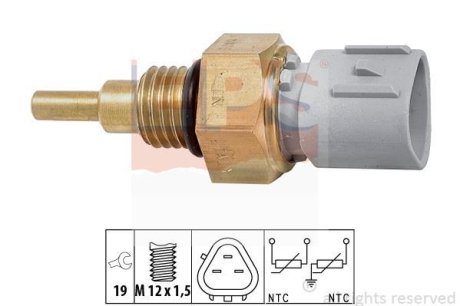 TOYOTA датчик охолоджуючої рідини Corolla -02,Hiace 01-,Mazda EPS 1830368