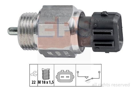 VW вимикач світла заднього ходу Golf,Polo,T3 EPS 1860126 (фото 1)