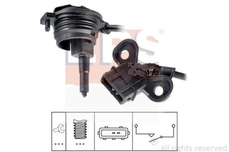 AUDI вимикач світла заднього ходу A4,A6,A8 EPS 1860195