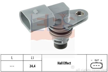 VW датчик обертів двигуна Audi A3,Golf,Passat,Skoda Fabia,Octavia EPS 1953368