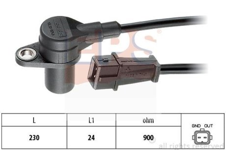 KIA Датчик оборотов двигателя Carens 1,6 EPS 1953403