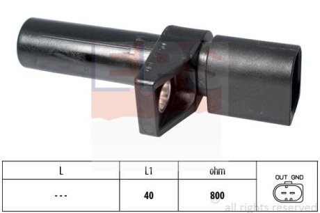 DB датчик обертів двигуна W202/203/210/220/STEYR G320/G500 1998- EPS 1953578