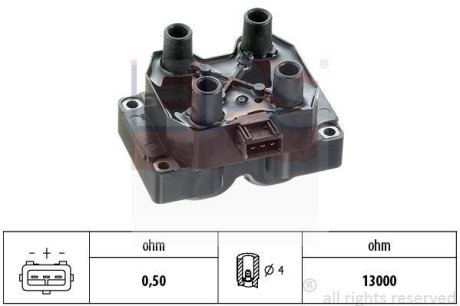 FIAT котушка запалювання Bravo,Croma,Fiorino,Tempra,Alfa Romeo,Lancia EPS 1970168