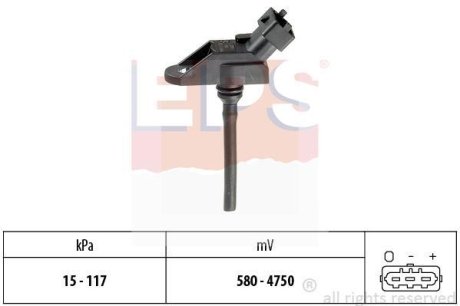 Датчик давления OPEL Astra 1.6 Twin Top EPS 1993054 (фото 1)