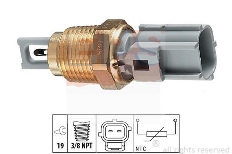 FORD Датчик температуры впуск.воздуха Transit 2,4-2,5 -06. Focus 1,8TDCi -04,Mazda 626 EPS 1994004