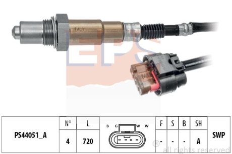 FORD Лямбда-зонд C-MAX 1.5 15-, KUGA 1.5 16- EPS 1998375