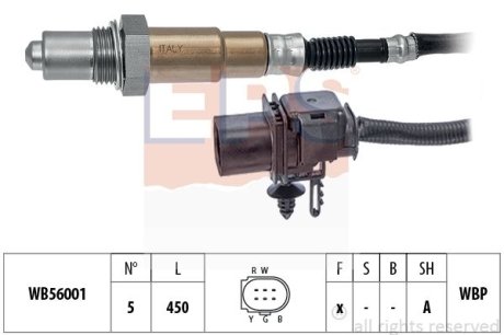 FORD лямбда-зонд Focus, C-Max, S-Max, Mondeo, 1,6-2,2 04- EPS 1998397