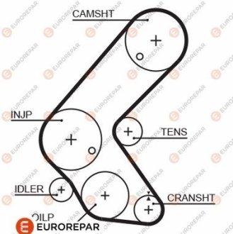 4010350000 РЕМ?НЬ ГРМ EUROREPAR 1633131380