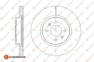 8708309198 ДИСК ГАЛЬМ. ПЕРЕДН?Й 2ШТ EUROREPAR 1676008280