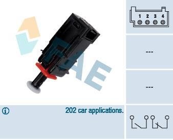 Датчик положення педалі гальма FAE 24795