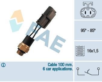 Термовимикач вентилятора FAE 37550