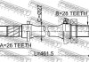 Піввісь права 26x462x28 MAZDA 3 BK (AT) 03-11 FEBEST 0512M316AT (фото 2)