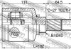 ШРКШ внутр. L 40x182 DUSTER 1.5-2.0 11- 27z/33z FEBEST 2411DUSTAWDLH (фото 2)