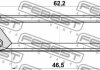 Сальник приводу 46.5x62.2x7.4x7.4 COROLLA/AVENSIS 94-03 FEBEST 95GBY48620707R (фото 2)