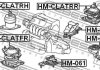 Подушка двигуна FEBEST HMCLATRH (фото 2)