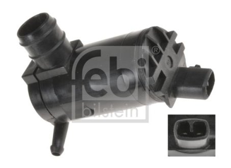 FEBI DAEWOO Насос бачка омивача (до VIN -280440) Lanos LeganzaEvanda Nubira FEBI BILSTEIN 109268