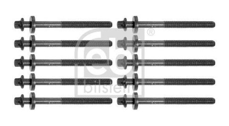 BMW К-кт болтів головки блоку 1 Е81/Е87, 3 Е46/Е90, 5 Е60 2.0D FEBI BILSTEIN 12032 (фото 1)