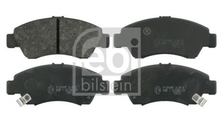 HONDA гальмівні колодки дискові Civic 91- FEBI BILSTEIN 16303 (фото 1)
