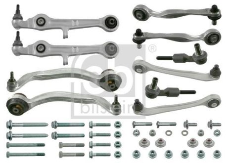 AUDI К-т рульових тяг+наконечники+кріплення Audi A4 00- FEBI BILSTEIN 24800 (фото 1)